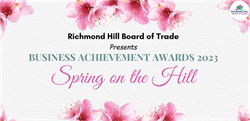 Richmond Hill Board of Trade Business Achievement Awards