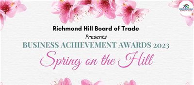 Richmond Hill Board of Trade Business Achievement Awards