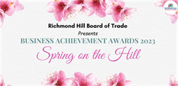 Richmond Hill Board of Trade Business Achievement Awards